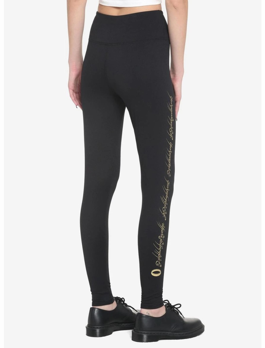 Bottoms * | Hunivers The Lord Of The Rings The One Ring Leggings