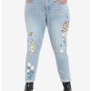 Bottoms * | Hunivers Disney Bambi & Thumper Mom Jeans Plus Size