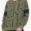 Sweaters And Cardigans * | Hunivers Her Universe Star Wars Boba Fett Logos Sweatshirt