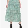 Dresses * | Hunivers Outlander Tiered Midi Skirt