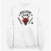 Sweaters And Cardigans * | Null Stranger Things Hellfire Club Sweatshirt