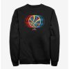 Sweaters And Cardigans * | Null Marvel Doctor Strange In The Multiverse Of Madness Gradient Seal Sweatshirt