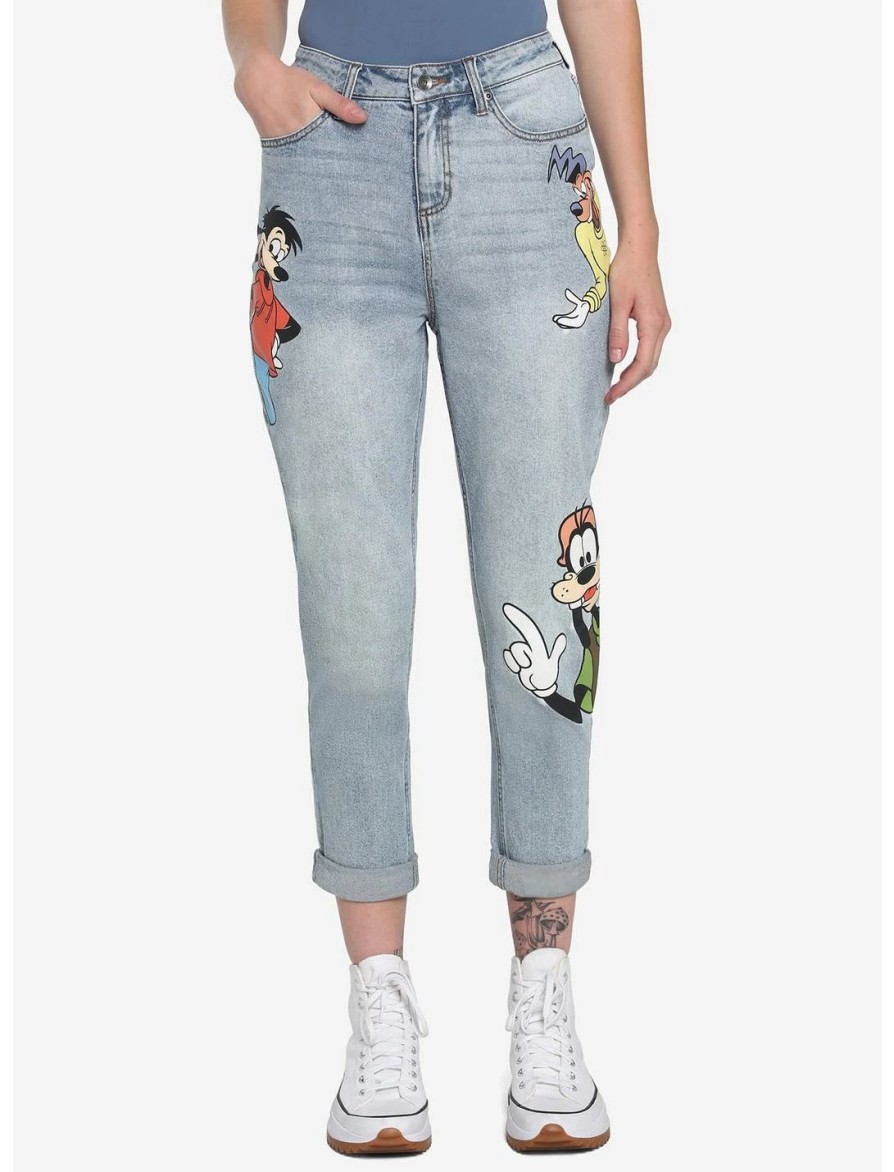 Bottoms * | Hunivers Disney A Goofy Movie Character Mom Jeans