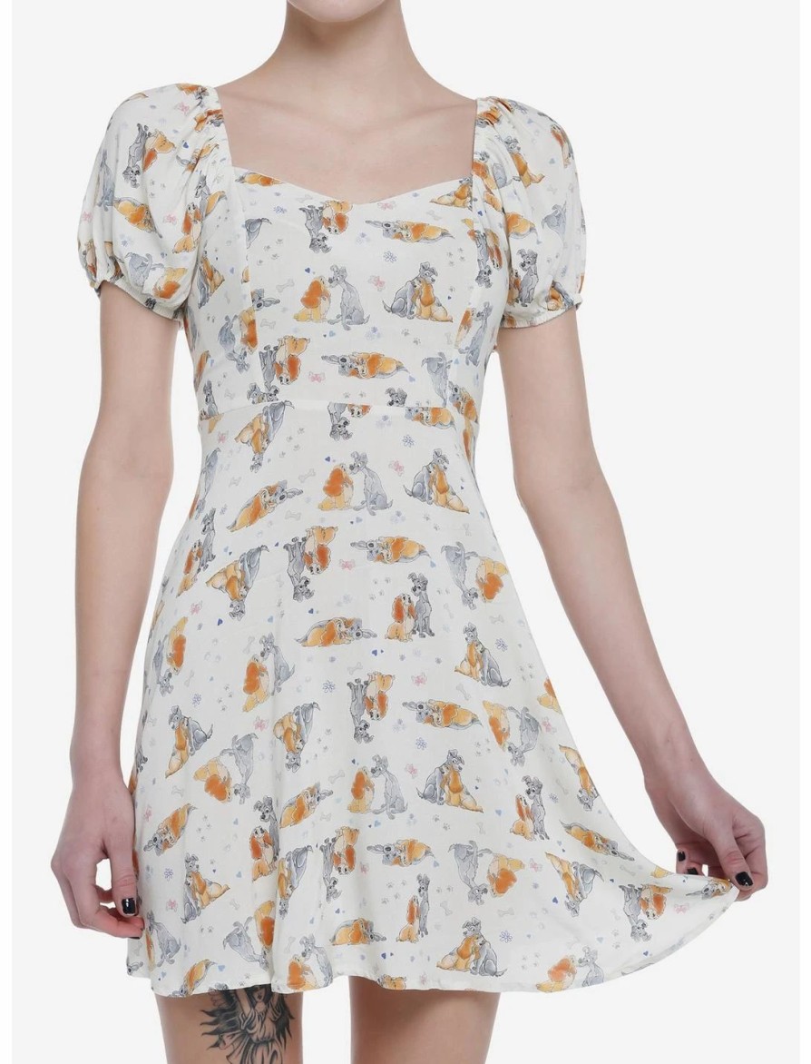 Dresses * | Hunivers Disney Lady And The Tramp Sweetheart Dress