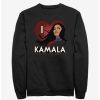 Sweaters And Cardigans * | Null Marvel Ms. Marvel I Heart Kamala Sweatshirt