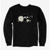 Sweaters And Cardigans * | Null Badtz Maru With Hana-Maru Sweatshirt