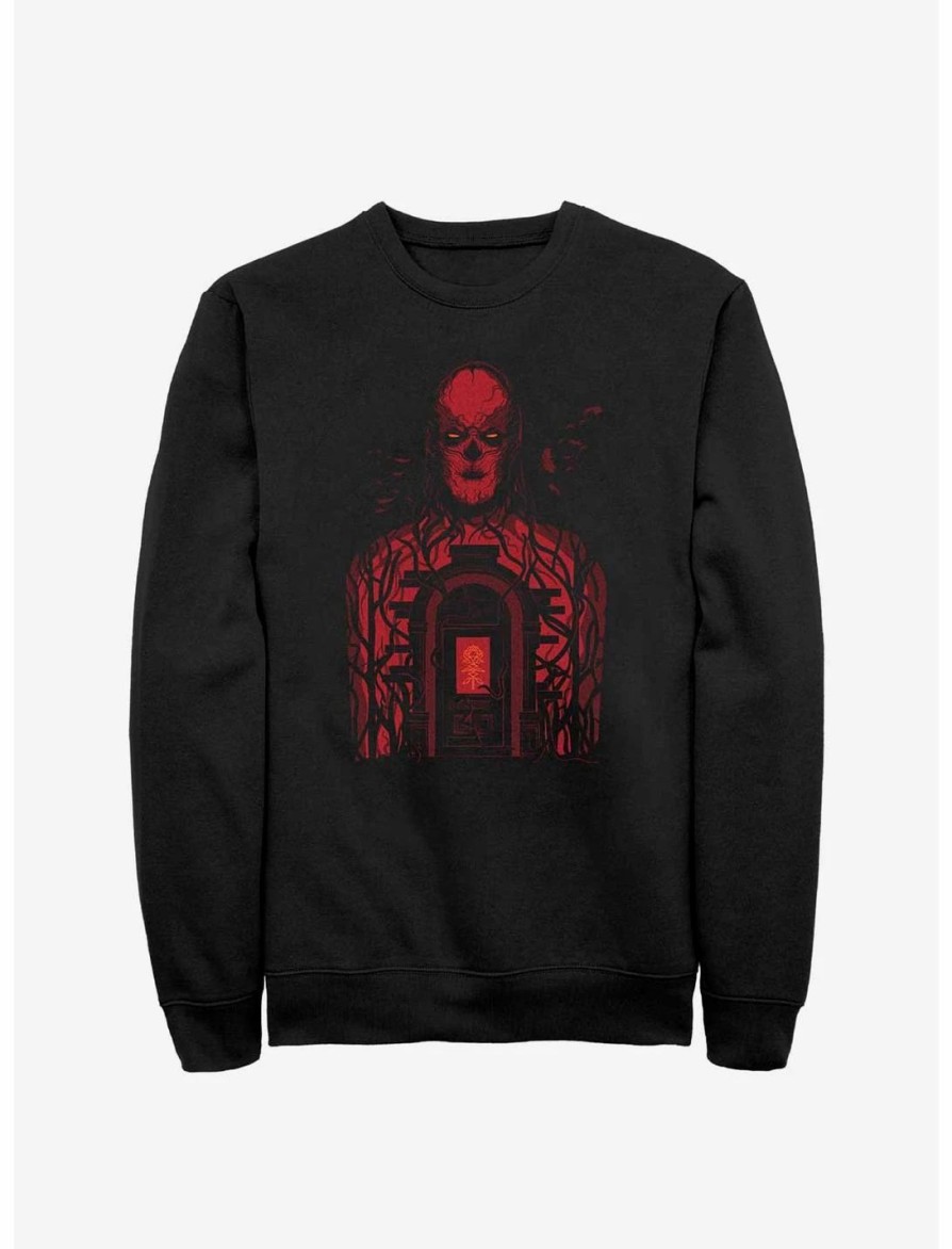 Sweaters And Cardigans * | Null Stranger Things Vecna Creel Door Sweatshirt