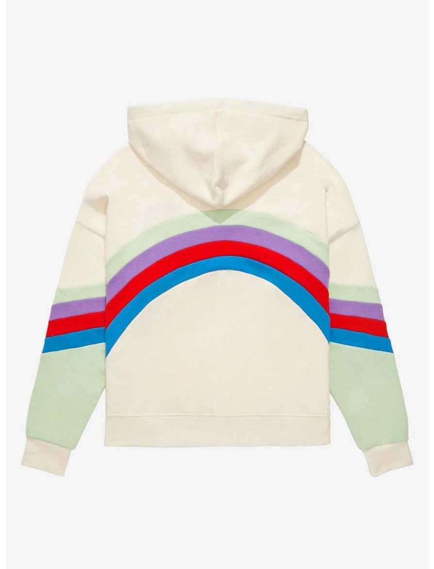 Hoodies And Sweatshirts * | Hunivers Her Universe Disney Pixar Lightyear Buzz Lightyear Stripes Hoodie