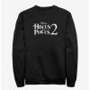 Sweaters And Cardigans * | Null Disney Hocus Pocus 2 Stacked Logo Sweatshirt