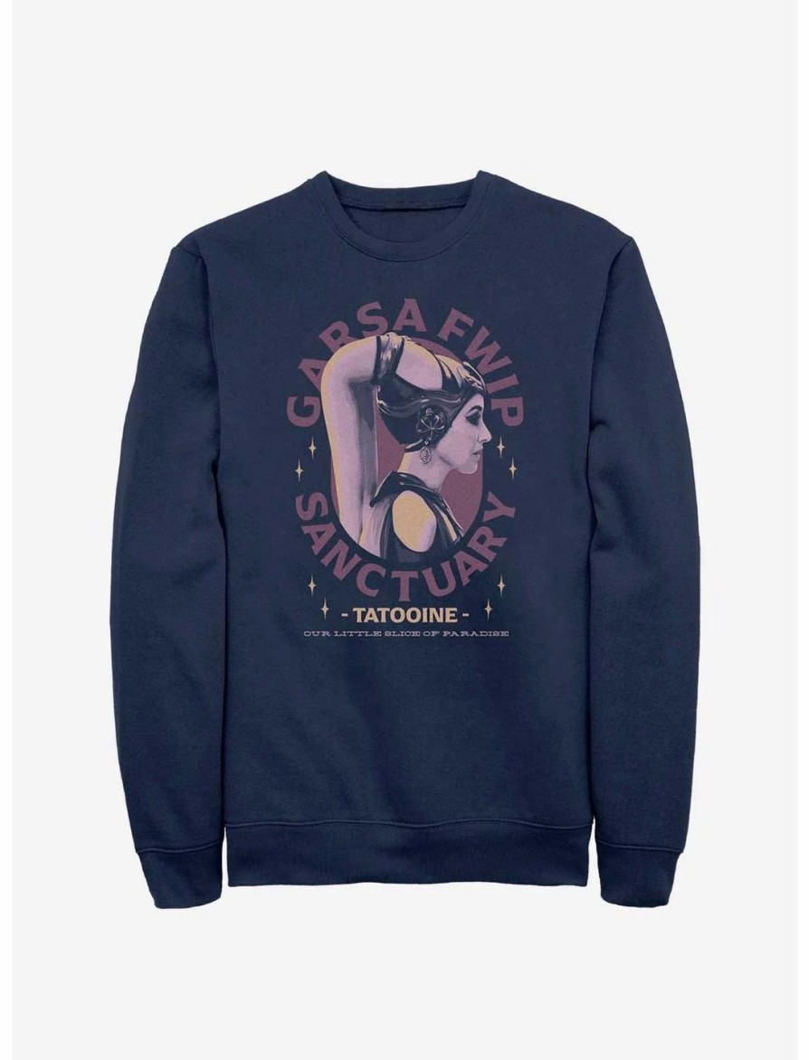 Sweaters And Cardigans * | Null Star Wars Book Of Boba Fett Garsa Fwip Sanctuary Sweatshirt