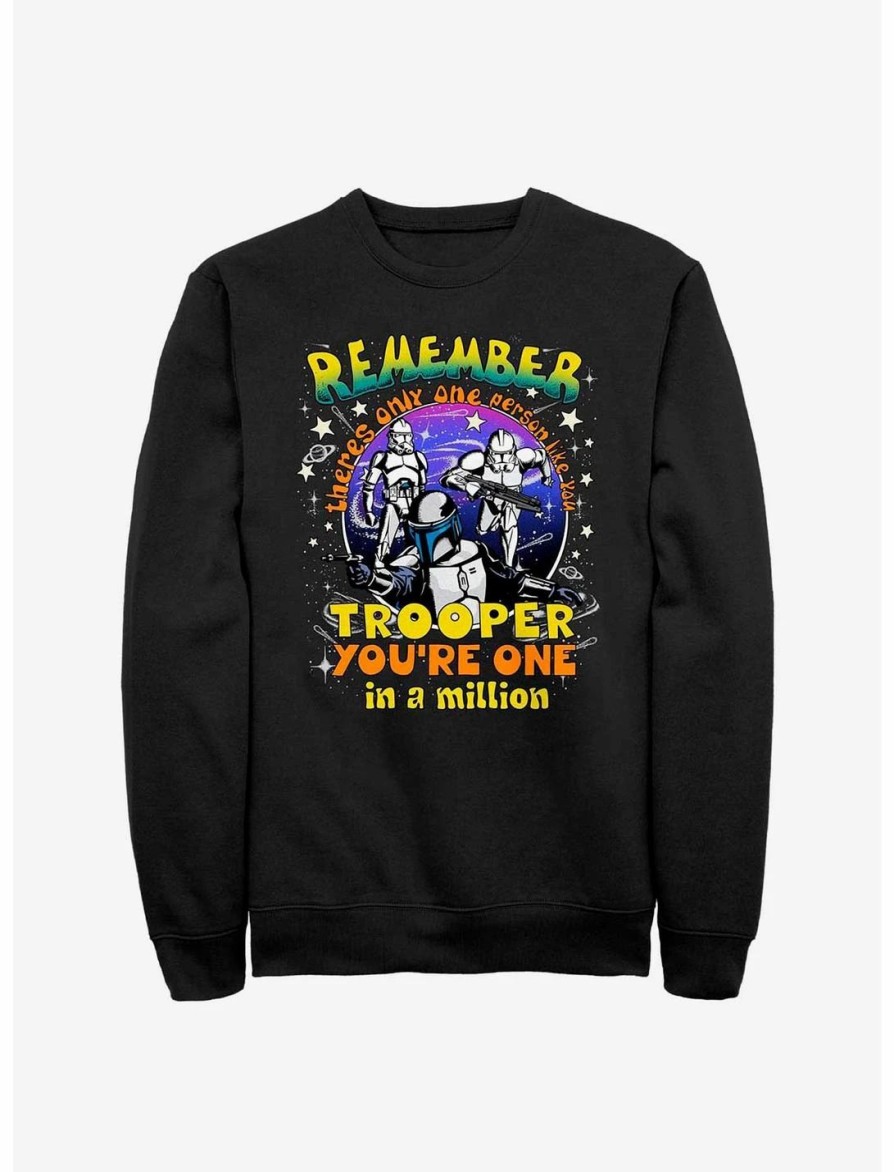 Sweaters And Cardigans * | Null Star Wars One In A Million Trooper Sweatshirt