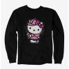 Sweaters And Cardigans * | Null Hello Kitty Pink Side Sweatshirt