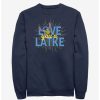 Sweaters And Cardigans * | Null Disney Lilo & Stitch Hanukkah Love You A Latke Sweatshirt