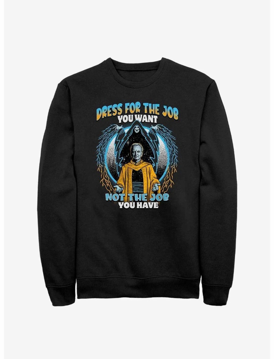 Sweaters And Cardigans * | Null Star Wars Sith Lord Press For The Job You Want Sweatshirt