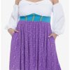 Dresses * | Hunivers Disney The Hunchback Of Notre Dame Esmeralda Cold Shoulder Dress Plus Size