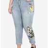 Bottoms * | Hunivers Disney A Goofy Movie Character Mom Jeans Plus Size