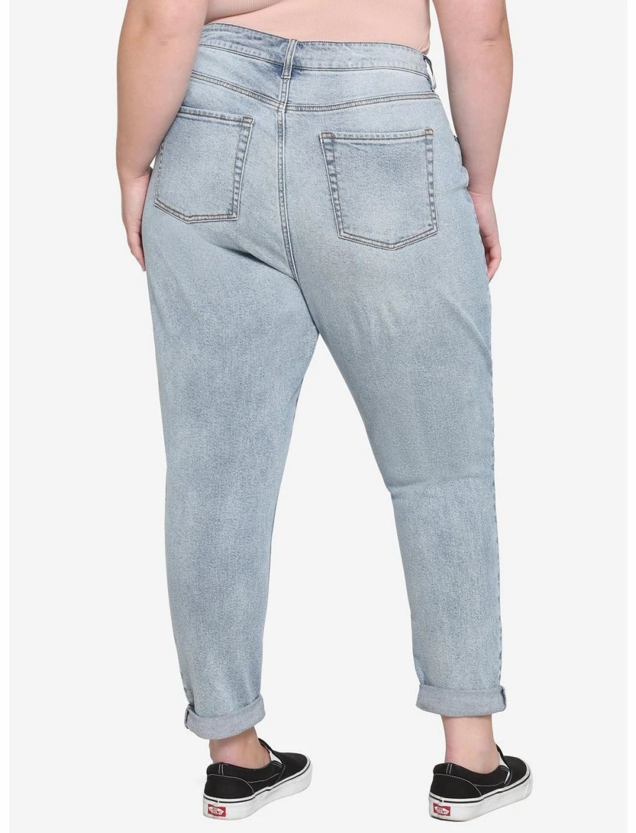 Bottoms * | Hunivers Disney A Goofy Movie Character Mom Jeans Plus Size