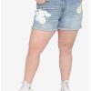 Bottoms * | Hunivers Cinnamoroll Flowers Mom Shorts Plus Size