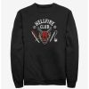 Sweaters And Cardigans * | Null Stranger Things Hellfire Club Sweatshirt