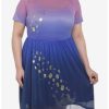 Dresses * | Hunivers Her Universe Disney Tangled Lantern Ombre Mesh Dress Plus Size