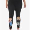 Bottoms * | Hunivers Chucky Tiffany & Chucky Leggings Plus Size