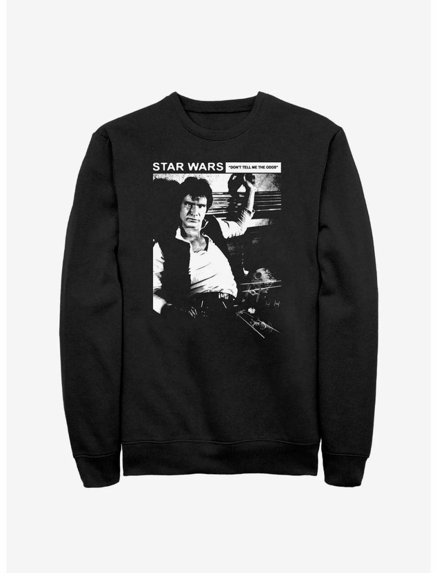 Sweaters And Cardigans * | Null Star Wars Don'T Tell Me The Odds Han Solo Sweatshirt