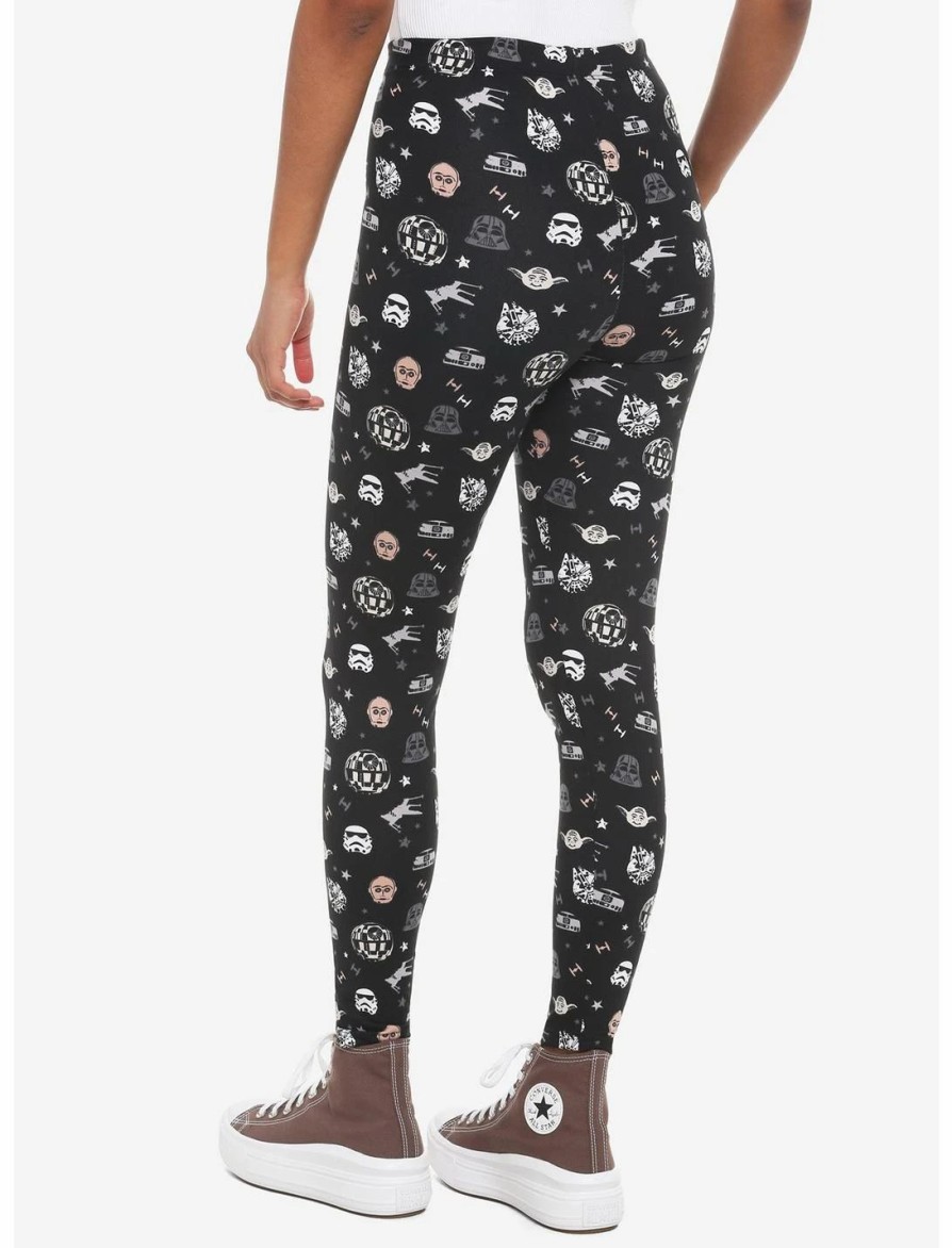 Bottoms * | Hunivers Her Universe Star Wars Allover Print Leggings