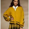 Sweaters And Cardigans * | Hunivers Harry Potter Hufflepuff Skimmer Cardigan