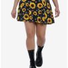 Bottoms * | Hunivers Studio Ghibli My Neighbor Totoro Soot Sprites Sunflower Skort Plus Size