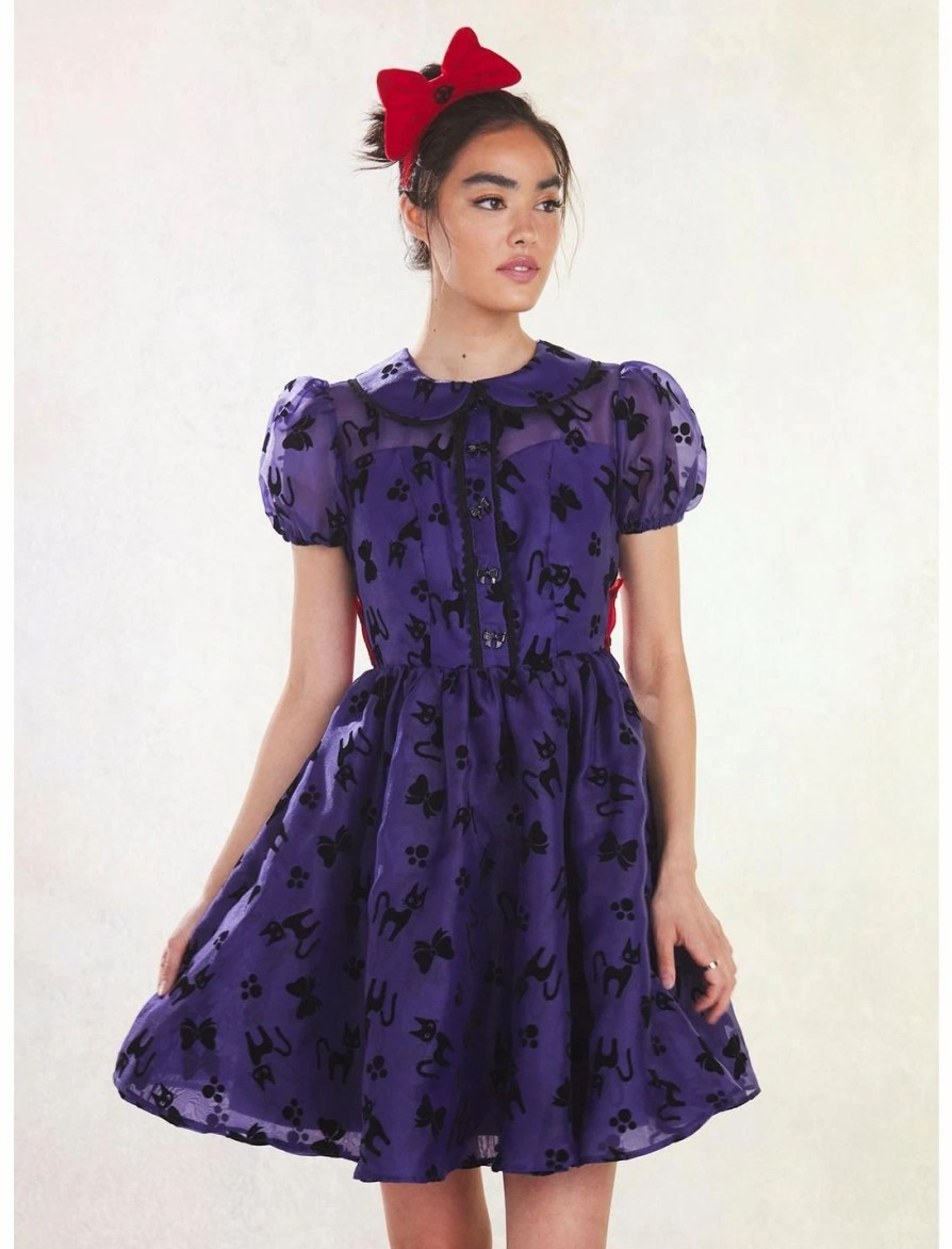 Dresses * | Hunivers Her Universe Kiki'S Delivery Service Jiji Puffy Organza Dress