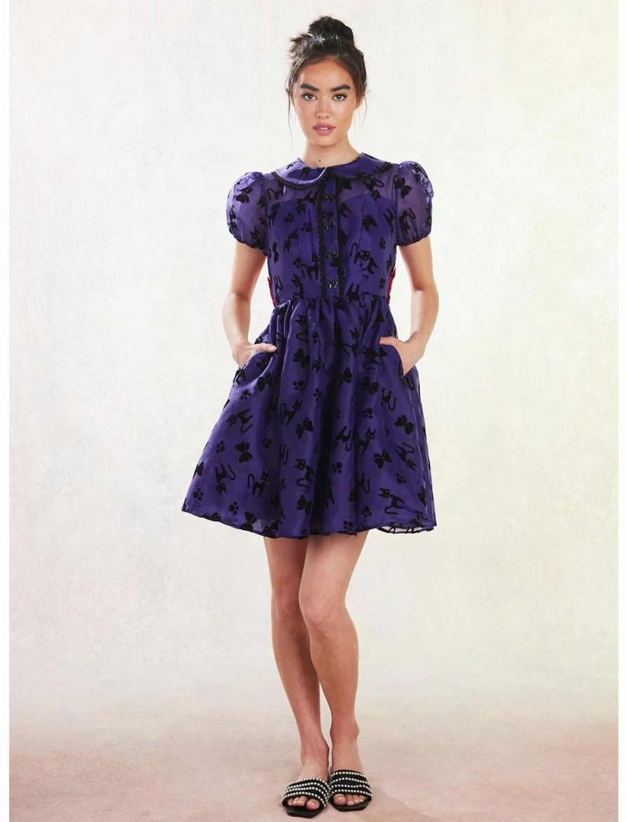 Dresses * | Hunivers Her Universe Kiki'S Delivery Service Jiji Puffy Organza Dress