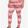 Bottoms * | Hunivers Harry Potter Icon Holiday Fair Isle Leggings