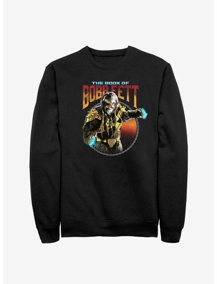 Sweaters And Cardigans * | Null Star Wars Book Of Boba Fett Black Krrsantan Sweatshirt