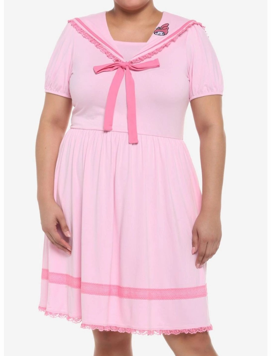 Dresses * | Hunivers My Melody Sailor Dress Plus Size