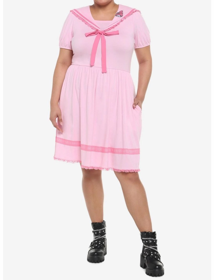 Dresses * | Hunivers My Melody Sailor Dress Plus Size