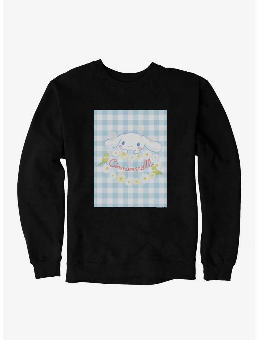 Sweaters And Cardigans * | Null Cinnamoroll Daisies And Picnic Sweatshirt