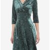 Dresses * | Hunivers Her Universe Retro Star Velvet Dress