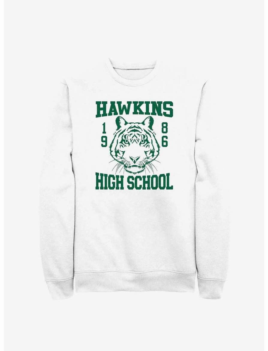 Sweaters And Cardigans * | Null Stranger Things Hawkins High School 1986 Sweatshirt