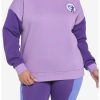 Hoodies And Sweatshirts * | Hunivers Her Universe Marvel Hawkeye Kate Bishop Sweatshirt Plus Size