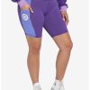 Bottoms * | Hunivers Her Universe Marvel Hawkeye Kate Bishop Bike Shorts Plus Size