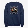 Sweaters And Cardigans * | Null Disney Hocus Pocus Sanderson Sisters Cartoon Style Sweatshirt