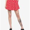 Bottoms * | Hunivers Red & White Polka Dot Skirt