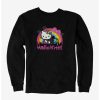 Sweaters And Cardigans * | Null Hello Kitty Rainbow Graffiti Sweatshirt