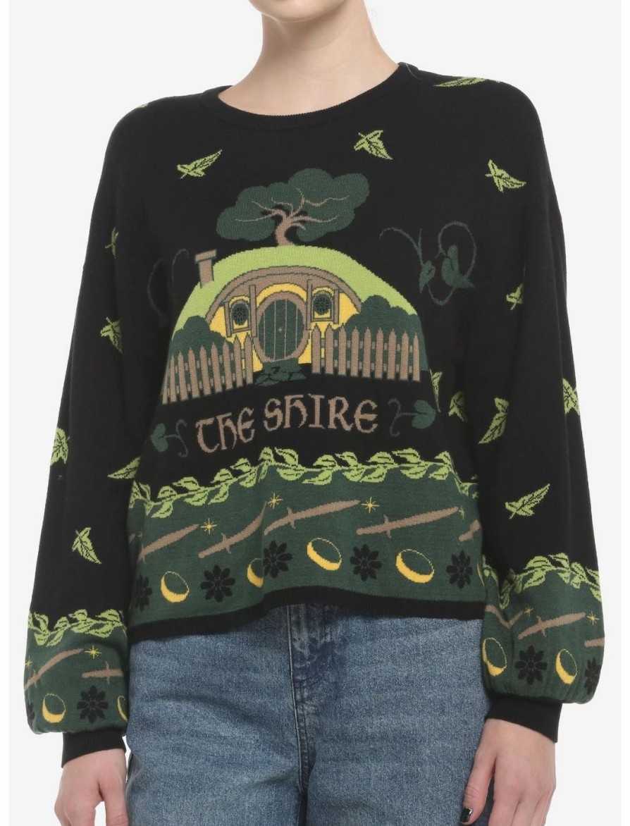 Sweaters And Cardigans * | Hunivers Her Universe The Lord Of The Rings Shire Sweater