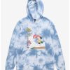 Sweaters And Cardigans * | Ourunvrs Our Universe Studio Ghibli Sosuke & Ponyo Tie-Dye Hoodie