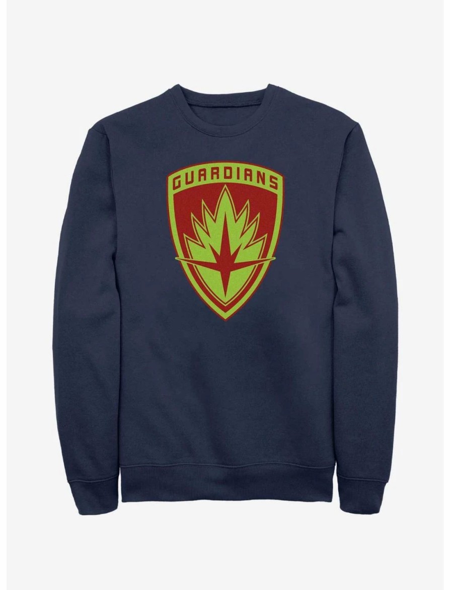 Sweaters And Cardigans * | Null Marvel Guardians Of The Galaxy Guardian Badge Sweatshirt