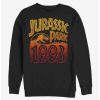 Sweaters And Cardigans * | Null Jurassic Park 1993 Sunset Sweatshirt