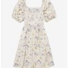 Dresses * | Hunivers Her Universe Studio Ghibli My Neighbor Totoro Allover Print Smock Dress