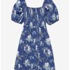 Dresses * | Hunivers Her Universe Studio Ghibli Princess Mononoke Kodama Allover Print Smock Dress