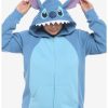 Hoodies And Sweatshirts * | Hunivers Disney Lilo & Stich Ears Hoodie Plus Size